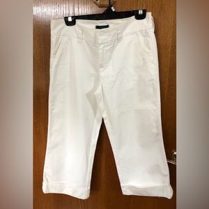Express Editor Cuffed Crop Pants